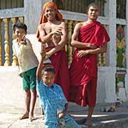 At a village temple