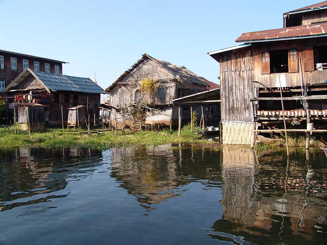 Inle Lake village