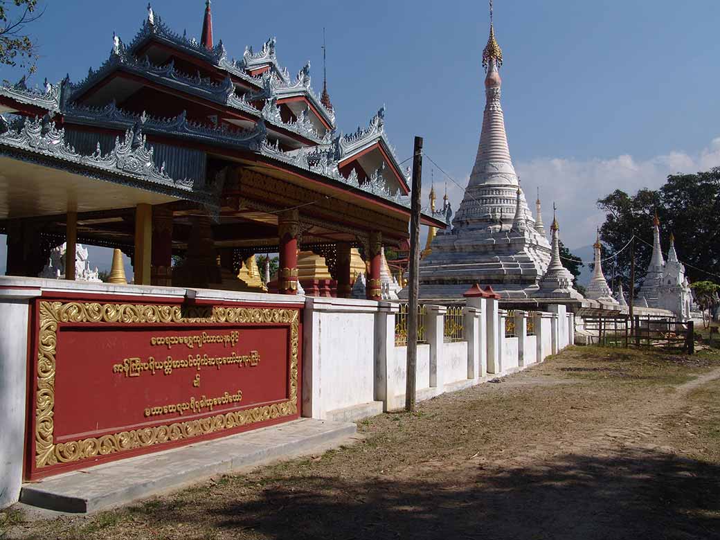 Newly built monastery