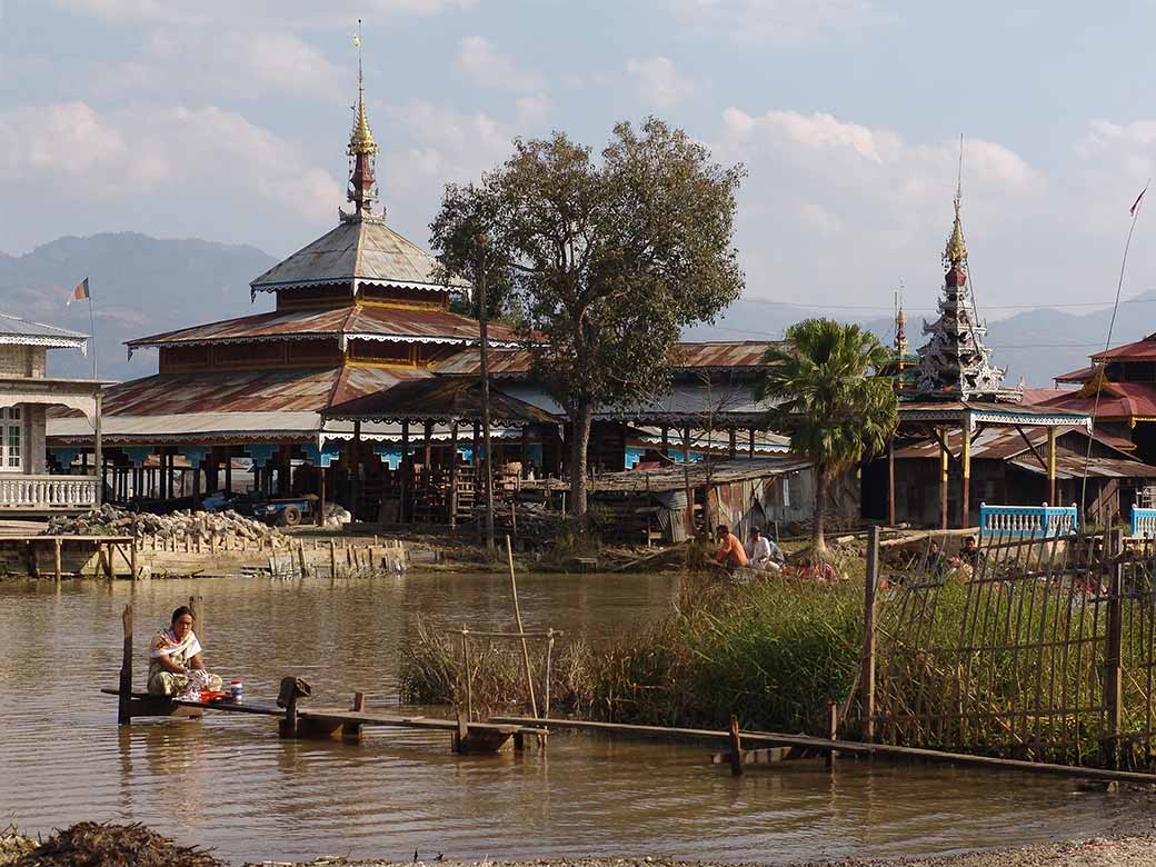 Pagoda in Nanthe