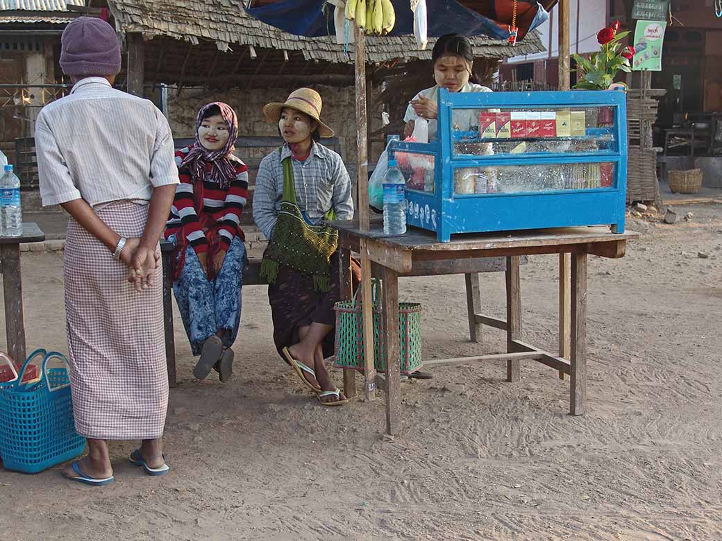 At a roadside stall