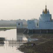 Stupa on a tower