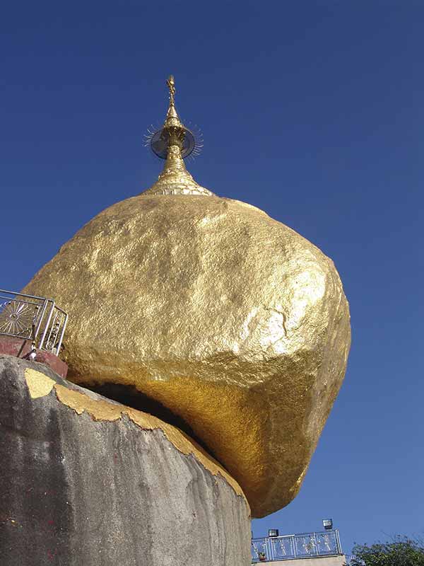 Golden Rock stupa