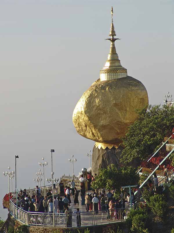 Stupa and terrace