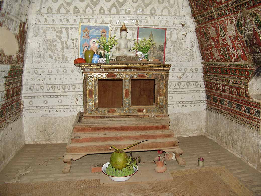 Shrine and murals