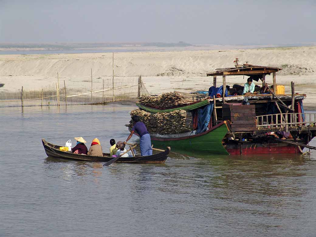 Transport on the river