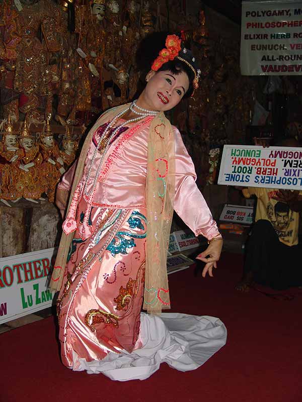 Burmese dancing