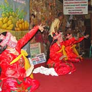 Burmese dancing