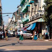 Busy side stree