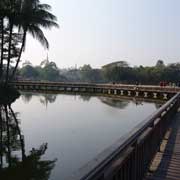 Wooden walkway