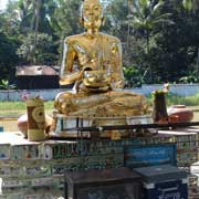 Bronze Buddha statue