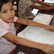 Writing Burmese script