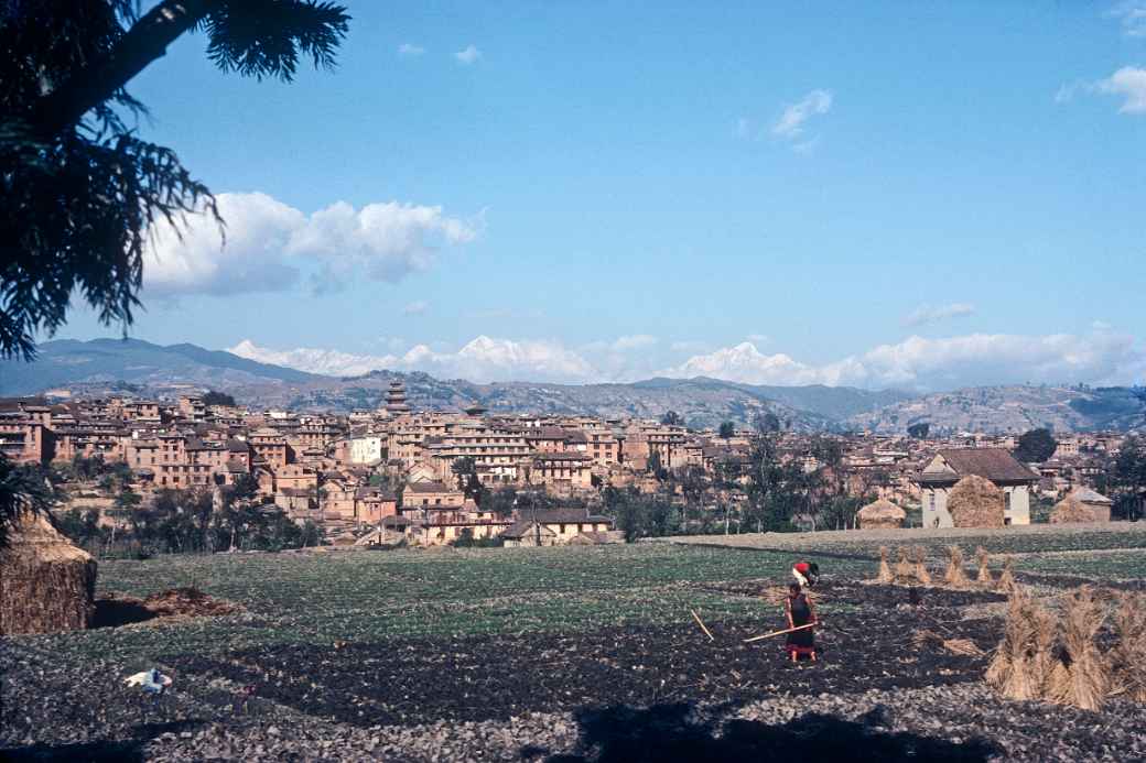 View to Bhaktapur