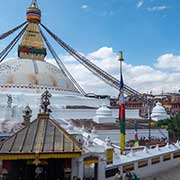 North gate, Boudhanath Stupa