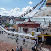 North gate, Boudhanath Stupa