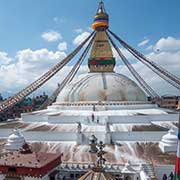 North gate, Boudhanath Stupa