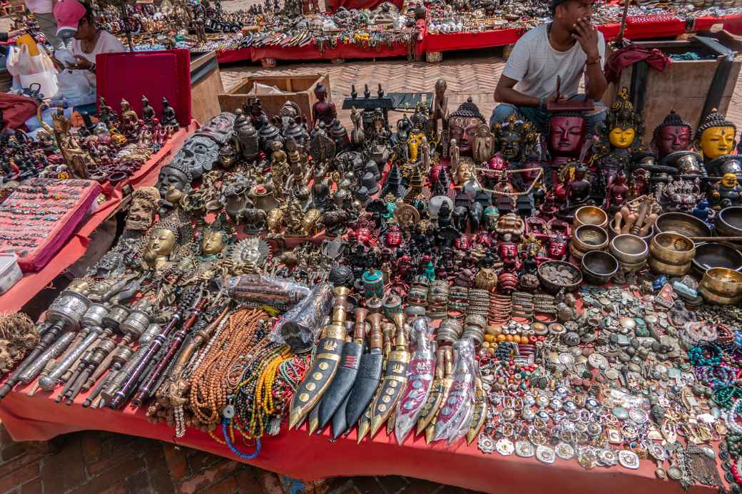 Handicraft market, Kathmandu
