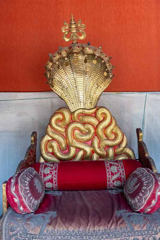 Throne, Tribhuvan Museum