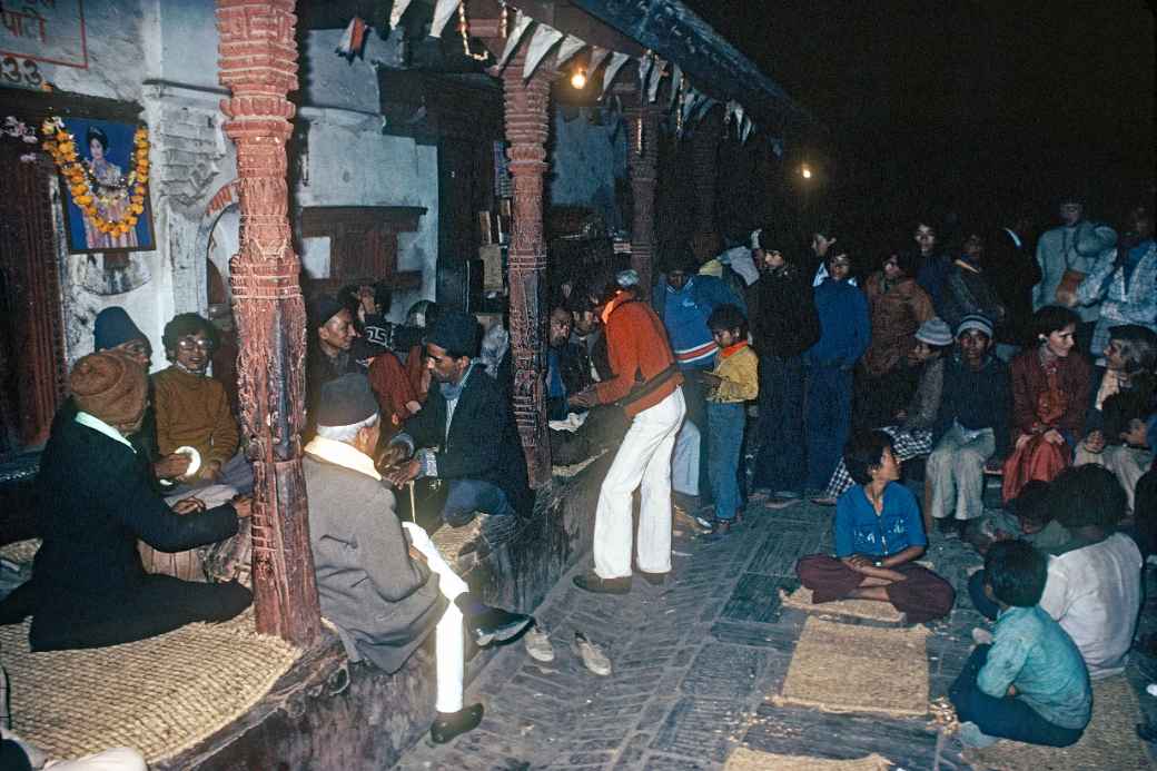 Religious music, Kathmandu Durbar Square