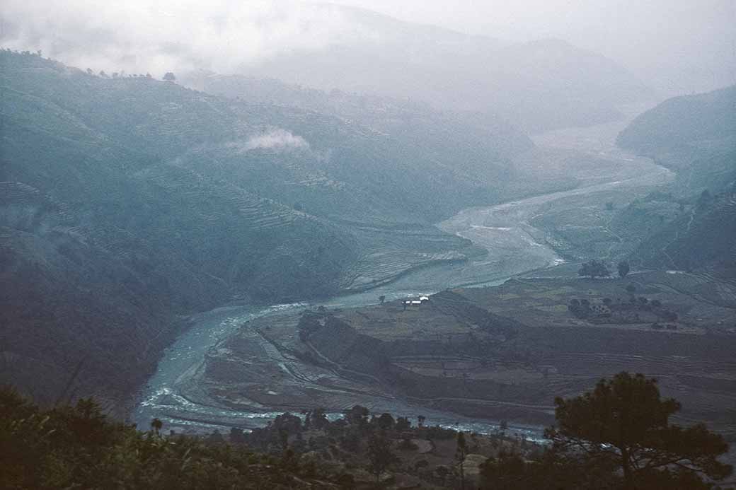 View to Melamchi Pul