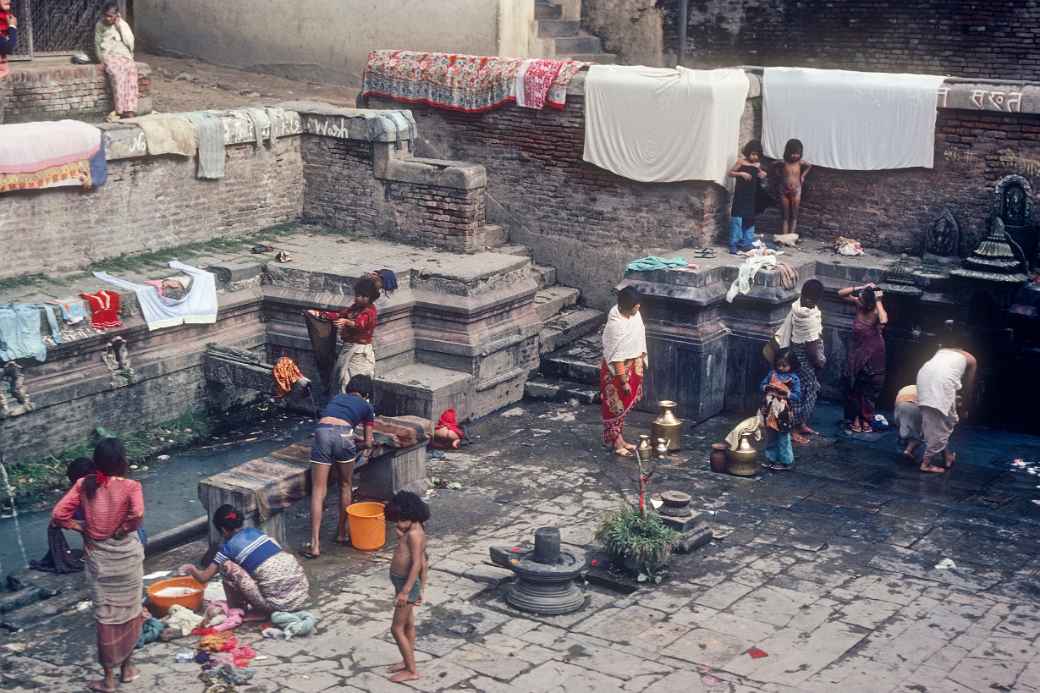 Washing place, Kathmandu