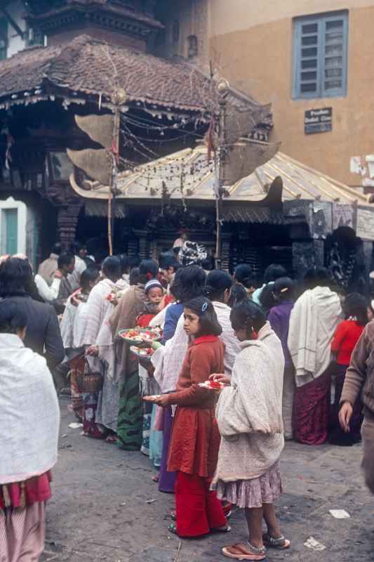 At a Shiva temple, Kathmandu