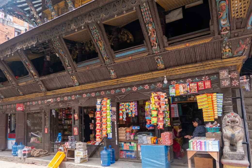 Shops, Ganesh temple, Kathmandu
