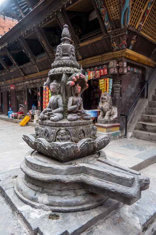 Small Buddhist pagode, Kathmandu