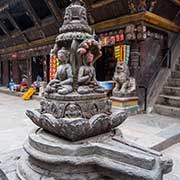 Small Buddhist pagode, Kathmandu