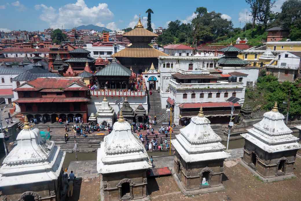 Stupas and pagoda, Pashupatinath Temple