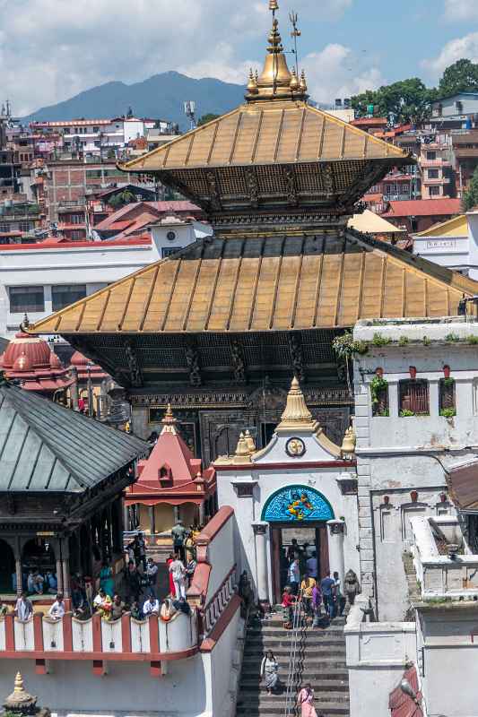 Stupas and pagoda, Pashupatinath Temple