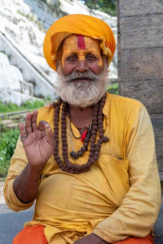 Sadhu, Pashupatinath Temple