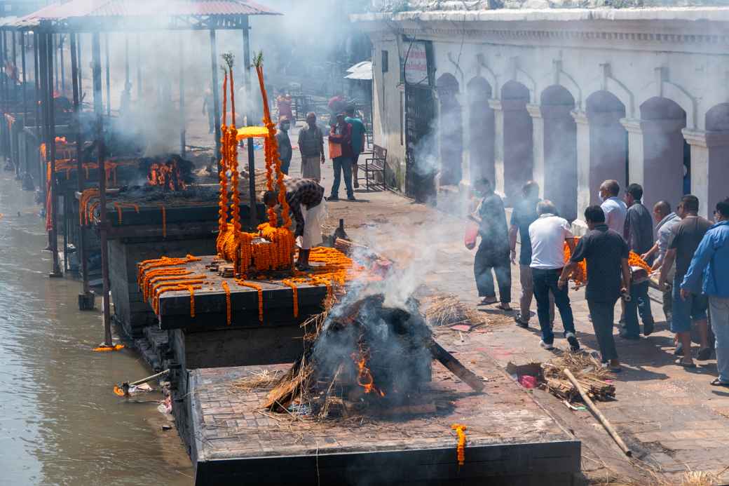 Cremation site, Pashupatinath Temple