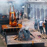 Cremation site, Pashupatinath Temple