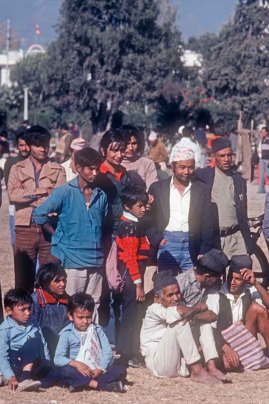 Watching a show, Kathmandu