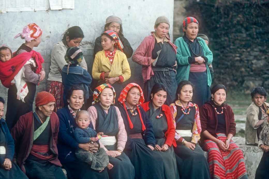 Women of Tarke Ghyang