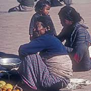 Selling fruit, Bhaktapur