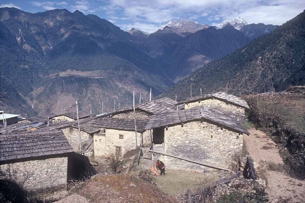 Himalaya view, Tarke Ghyang