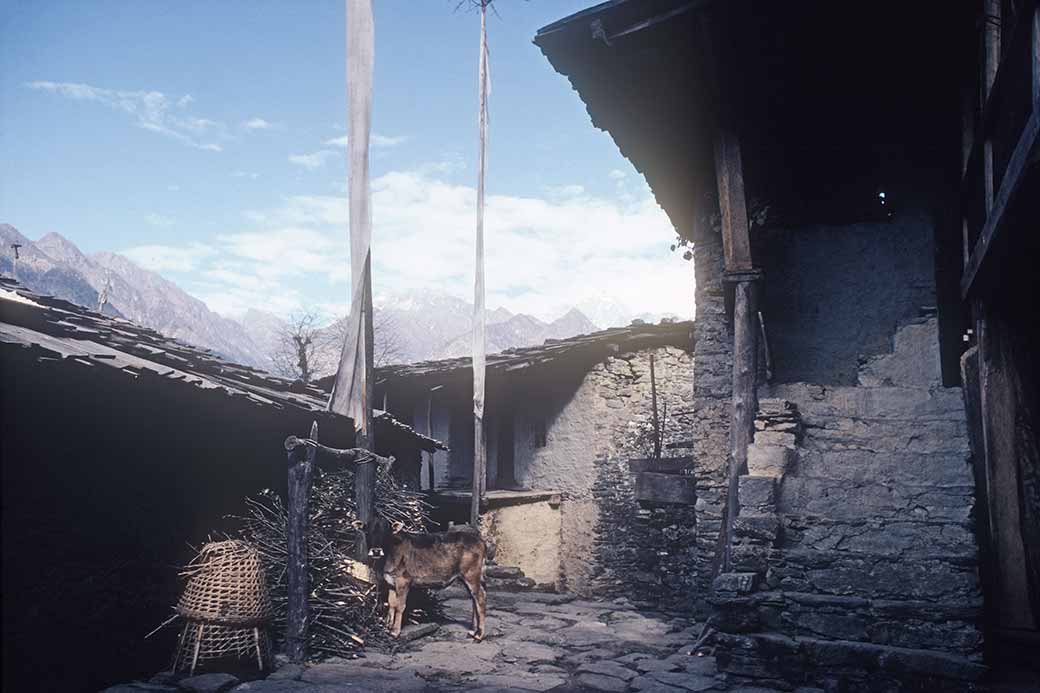 Small courtyard, Tarke Ghyang