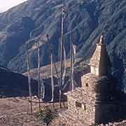 Chorten, above Timbu