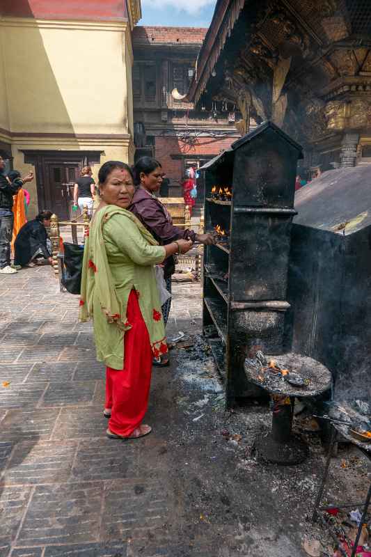 Bringing burnt offerings