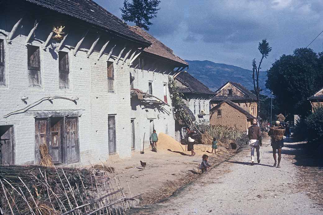 Road leading to Sundarijal