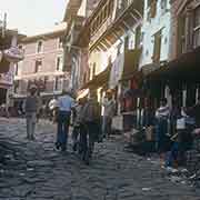 Street in upper town, Tansen