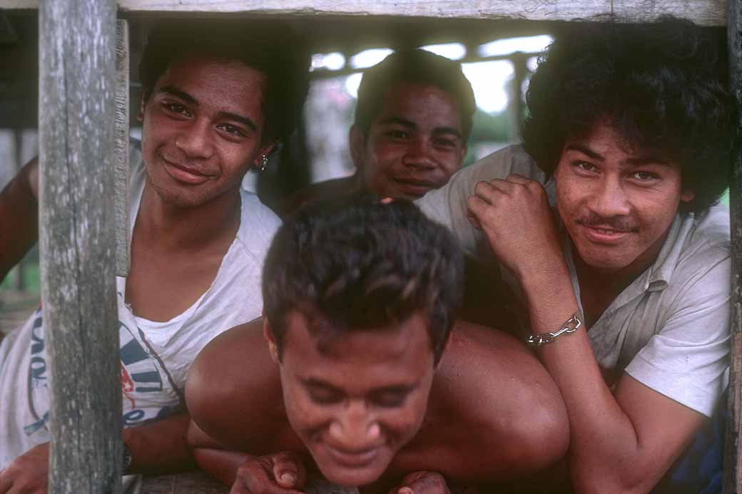 Young men from Liku