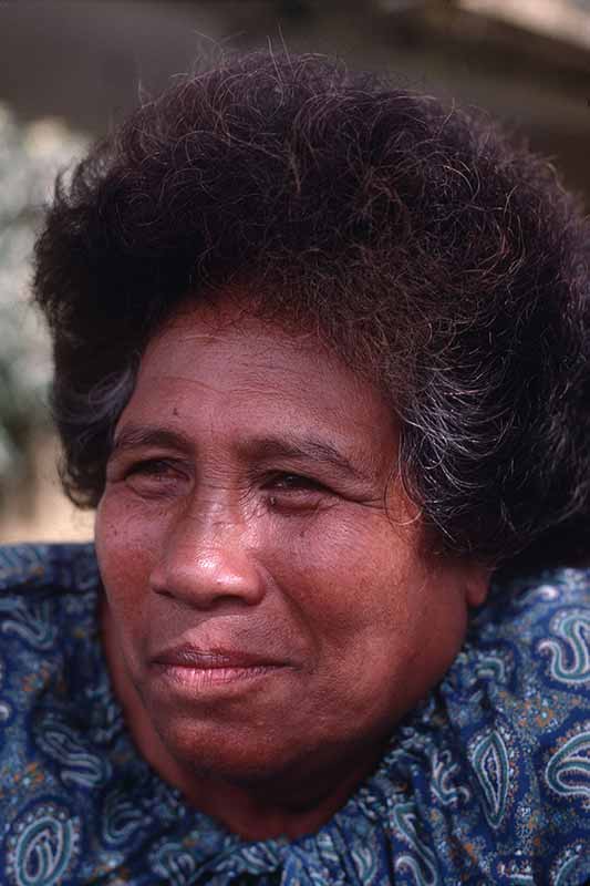 Polynesian woman