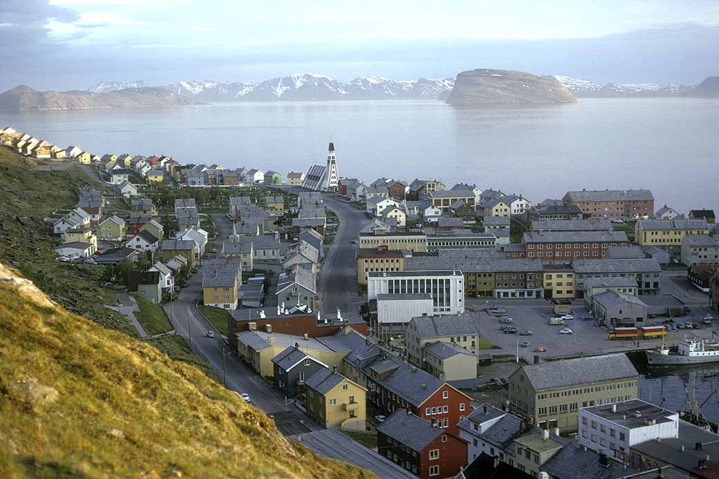 Hammerfest at midnight