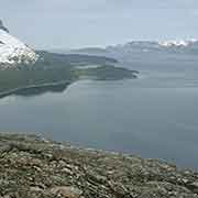 View of Kvænangen fjord