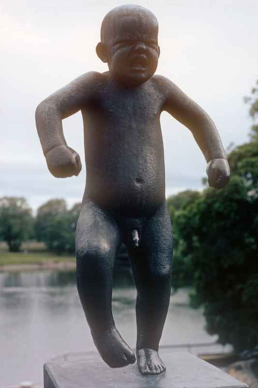 Angry Boy sculpture, Vigeland Park