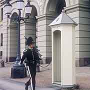 Guard at  the Royal Palace, Oslo