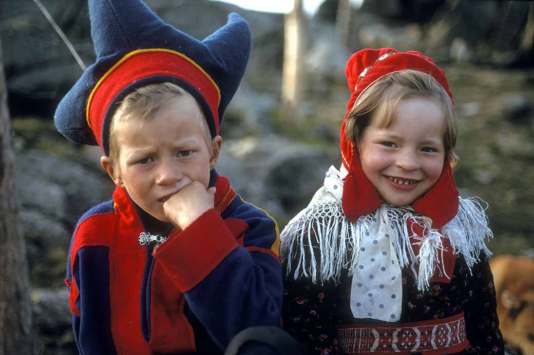 Sami children